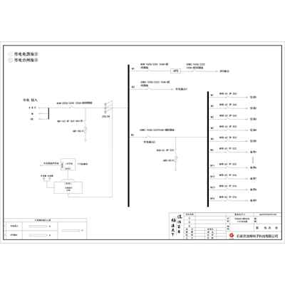 Combined Distribution Cabinet CHINT 250A 4P 14-Circuit (Variant)