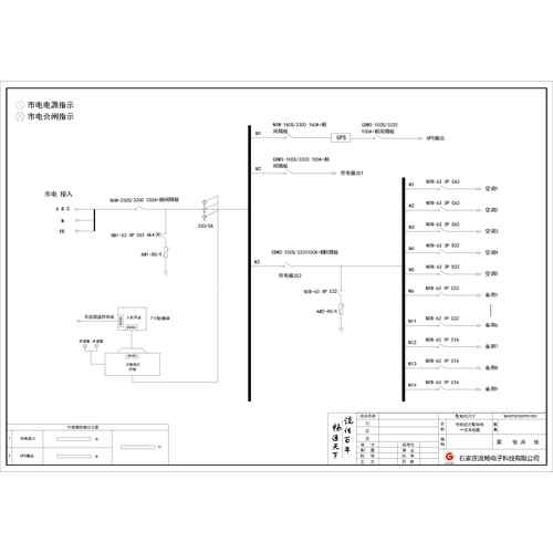 Combined Distribution Cabinet CHINT 250A 4P 14-Circuit (Variant)