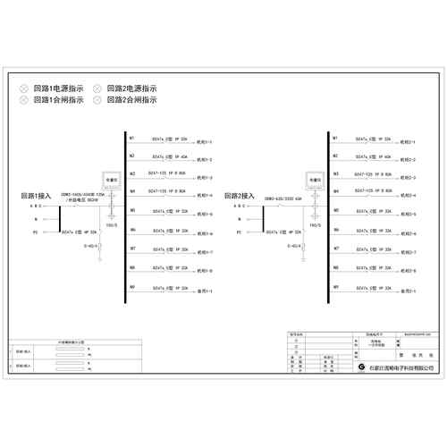 Row PDU Cabinet 125A Dual Input / Dual Output Delixi 18-Circuit