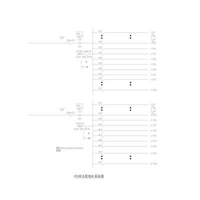 列头柜 200A 双输入 48路 双输出 带防雷 600*2000*1000
