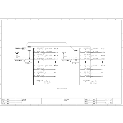 125A 2 strings 15-Circuit *2 30 Precision Row PDU Cabinet