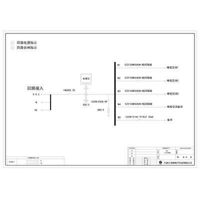 INS400 3S Schneider Isolator Cabinet HVAC Cabinet