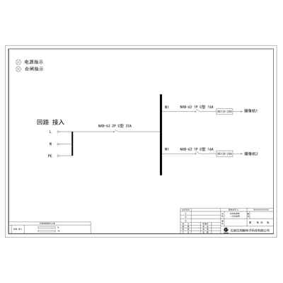 Security Power Box CHINT 32A 2-Circuit