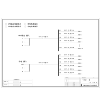 Row PDU Cabinet Distribution Unit UPS and Utility, Dual Input/Output Delixi 63A 22-Circuit 2