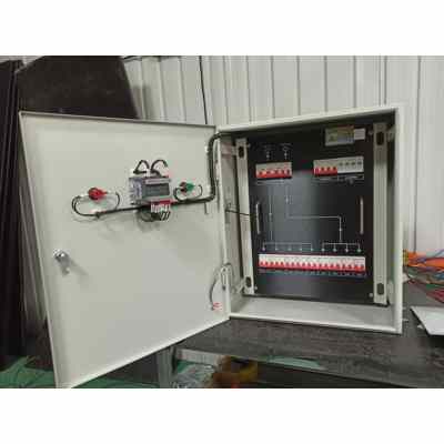 JXF Wall-mount Enclosure Delixi 100A 8-Circuit incl. 6KVA UPS Input/Output