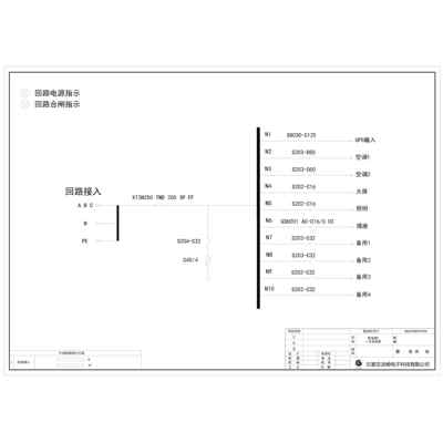 Combined Distribution Box ABB 200A 10-Circuit