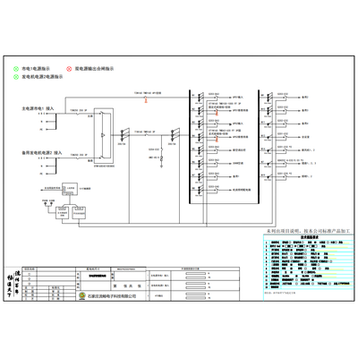 Dual-source Smart Distribution Cabinet ABB 250A 4P Precision 19-Circuit (Variant)