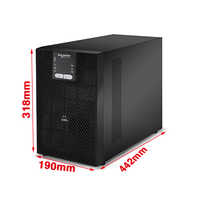 Schneider (APC) SP10KL delay 30 minutes with SANTAK battery 3