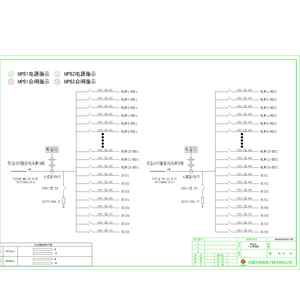列头柜 ABB 125A 双路 每路33回路 双面安装 