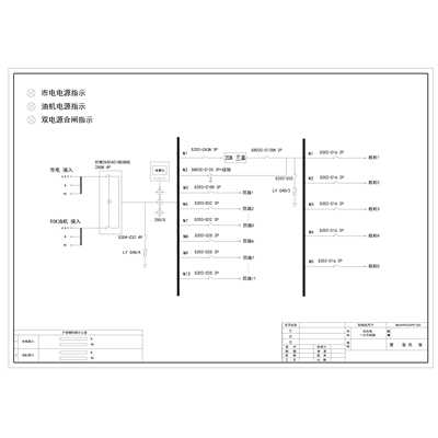 20KVA UPS Combined Input/Output Cabinet ABB ATS