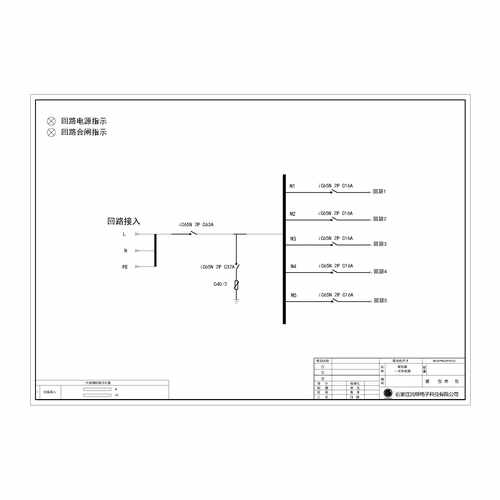 Power Distribution Unit 63A Power Cabinet Schneider 5-Circuit