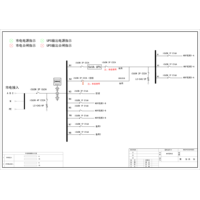 5kVA 3-Phase In / 1-Phase Out UPS Combined Input/Output Cabinet Schneider 63A 4P 9-Circuit 1
